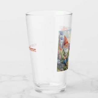 Cottagecore op maat gnomecore gezellige bierglas glas