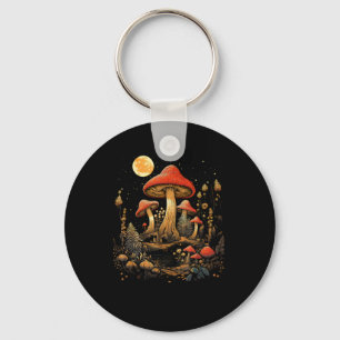 Cottagecore Paddenstoel Cottagecore Esthetiek Gobl Sleutelhanger