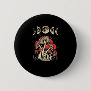 Cottagecore Paddenstoelen Academia Goblincore Esth Ronde Button 5,7 Cm