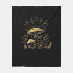 Cottagecore Paddenstoelen Schimmels Goblincore Est Fleece Deken
