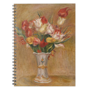 Cottagecore Renoir Bloemige Vintage Tulp Kunst Notitieboek