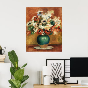 Cottagecore Renoir Bloemstuk Fijne Kunst Poster
