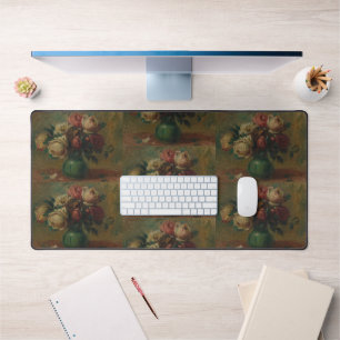 Cottagecore Renoir Bloemstuk Vintage Roos Kunst Bureaumat