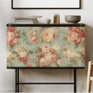 Cottagecore Rozen Bloemen Decoupage Tissuepapier