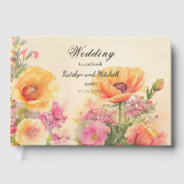 Cottagecore Spring Waterverf Gastenboek