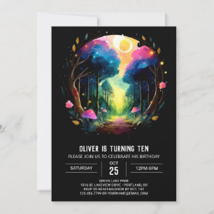 Cottagecore Timber Magic Verjaardag Kaart