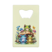 Cottagecore Toadstool Champignons et grenouille (Dos)