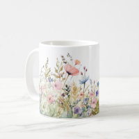 Cottagecore Wildflower Onderzetter Bloemen