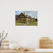Cottages à Broadway, Cotswolds poster print (Cuisine)