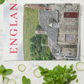 Cottages anglais serviette de thé (Plié)