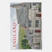 Cottages anglais serviette de thé (Vertical)