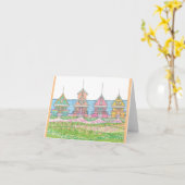 Cottages Peachy Cartes (Fleur jaune)