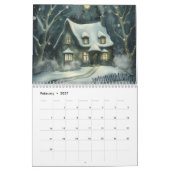 Cottages pittoresques dans le Calendrier des Bois (Feb 2027)