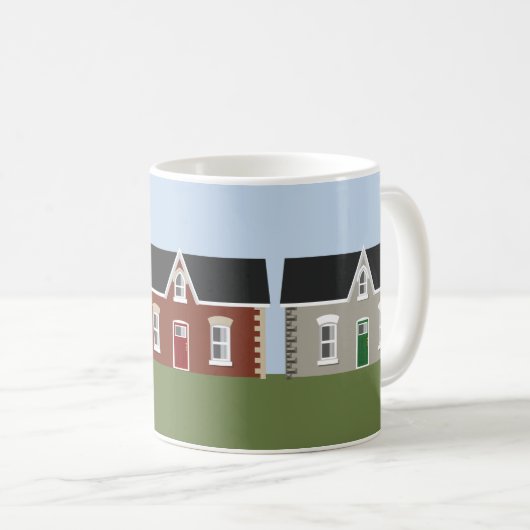Cottages victoriens Mug (Devant droit)