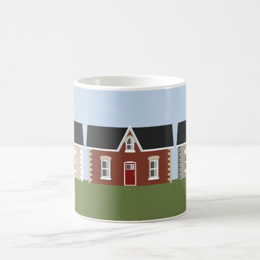 Cottages victoriens Mug (Centre)