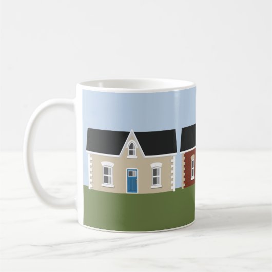 Cottages victoriens Mug (Gauche)