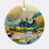 COTTAGES WALES KERAMISCH ORNAMENT (Achterkant)