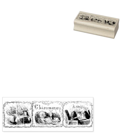 Cottcore Chiromancy Rubber Stamp Rubberstempel (Gestempeld)