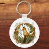 Cottcore Fox  Sleutelhanger (Voorkant)