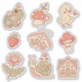 Cottcore Sticker (Voorkant)