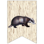 Cottcore Woodland Animal Bunting Vlaggetjes (Eerste vlag)