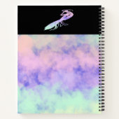 Cotten Candy Clouds Praying Mantis Notitieboek (Achterkant)