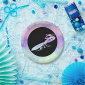 Cotten Candy Clouds Praying Mantis Papieren Bordje (Feest)