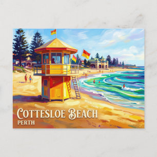 Cottesloe Beach Australië Briefkaart