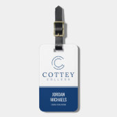 Cottey College Bagagelabel (Voorkant verticaal)