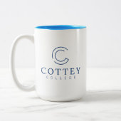 Cottey College Tweekleurige Koffiemok (Links)
