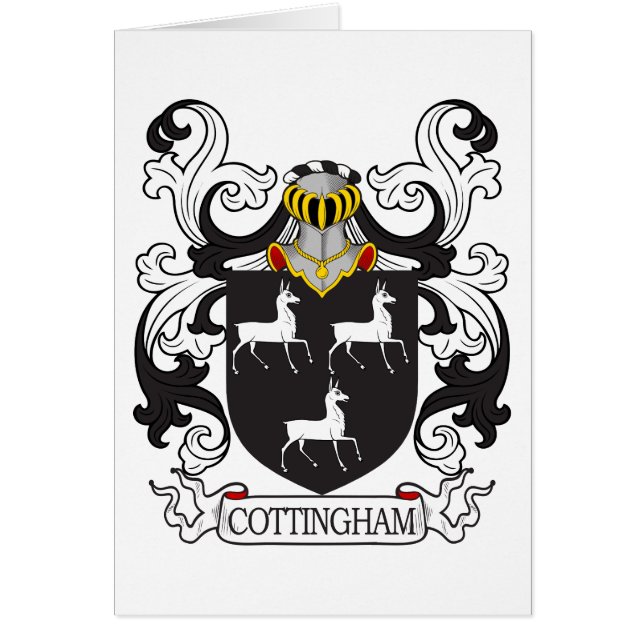 Cottingham Family Crest (Voorkant)