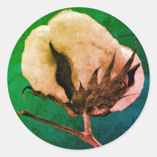 Cotton Boll Sticker (Voorkant)