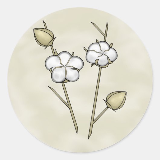 Cotton Boll Stickers (Voorkant)