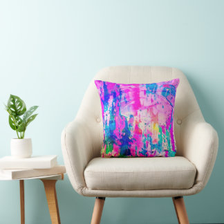 cotton candy abstract modern dream kussen