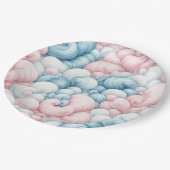 Cotton Candy Clouds Papieren Bordje (Gekanteld)