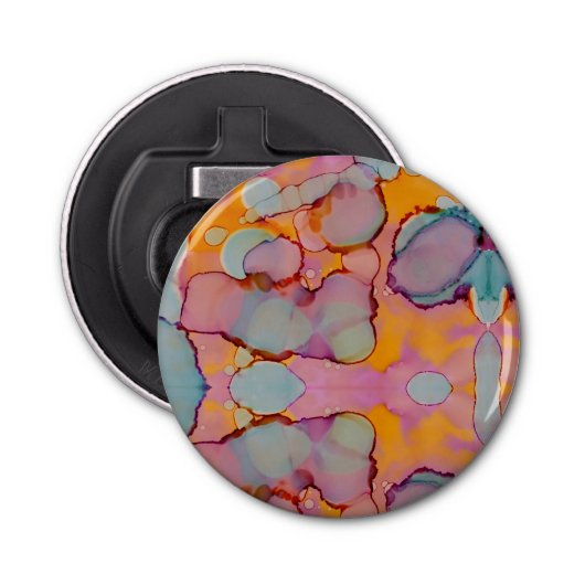Cotton Candy Mirage Button Flesopener (Voorkant)