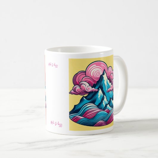 Cotton Candy Mounts Mug (Devant droit)
