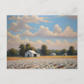 Cotton Field Art Briefkaart (Voorkant)
