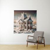 Cotton House met elegante architectuur Wandkleed (In situ)