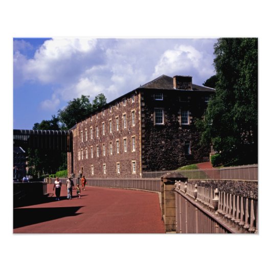 Cotton Mill à New Lanark Poster Photo Bl (Devant)