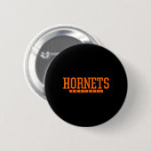 Cottondale Hornets Softll Hs  Ronde Button 5,7 Cm (Voorkant /achterkant)