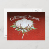 Cottonport Museum Briefkaart (Voorkant / Achterkant)