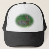 Cottontail Bunny Rabbit Cordining Items Trucker Pet (Voorkant)
