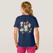 Cottontail Chaos  T-shirt (Achterkant volledig)