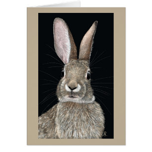 Cottontail Rabbit Kaart