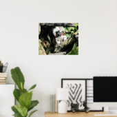 Cottontop Tamarin Poster (Thuiskantoor)