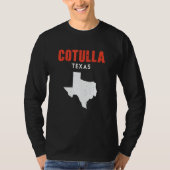 Cotulla Texas USA State America Travel Texas T-shirt (Voorkant)