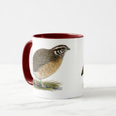 Coturnix Pharaoh Quail Mok (Voorkant links)