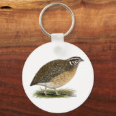 Coturnix Pharaoh Quail Sleutelhanger (Voorkant)