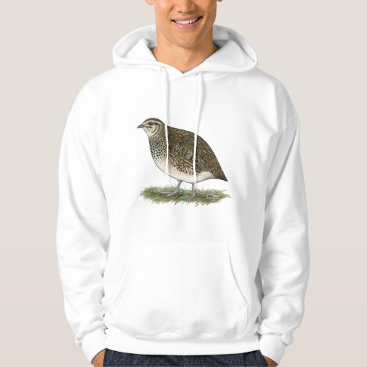 Coturnix Quail Hen Hoodie (Voorkant)